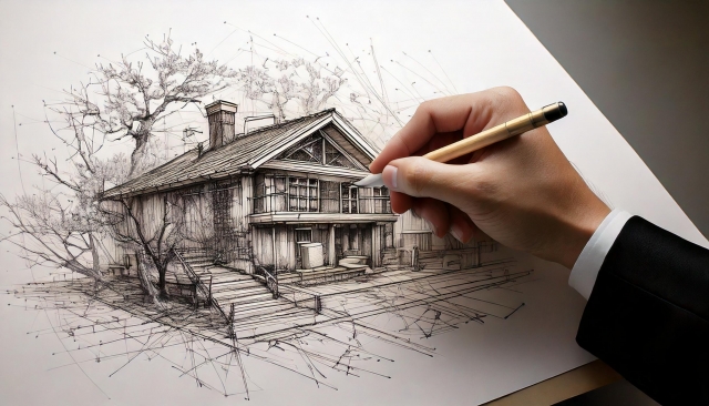 家のイラスト